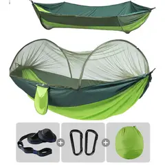 GENERICO - Hamaca Portátil Con Mosquitera Para Camping Aire Libre