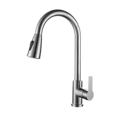 MILOPTS - Llave Mezclador Monocontrol Lavaplatos Extendible