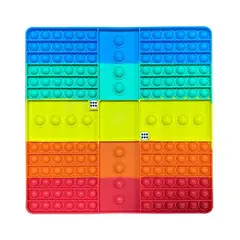 GENERICO - Push Pop It Cuadro Tablero Juego De Dadosjuguete Sensorial