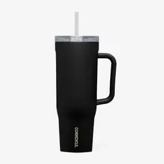 CORKCICLE - Vaso Térmico Cruiser Con Asa De Agarre Negro 40Oz