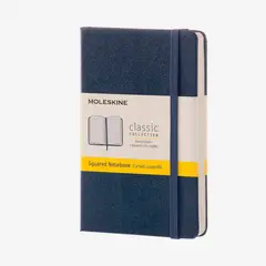 MOLESKINE - Cuaderno Grande Cuadros Azul Zafiro Sc