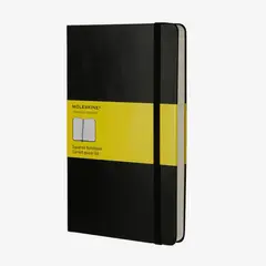 MOLESKINE - Cuaderno Grande Cuadros Negro Hc