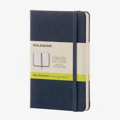 MOLESKINE - Cuaderno Pequeño Liso Azul Zafiro Hc