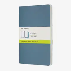 MOLESKINE - Libreta Cahier Grande Lisa X3 Azul Claro