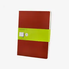 MOLESKINE - Libreta Cahier Xl Lisa Rojo Sc X3