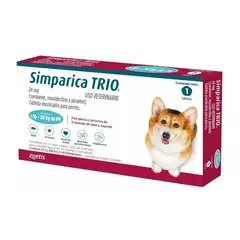 WUUFU - Simparica Trío 5-10 Kg 1 Tablet