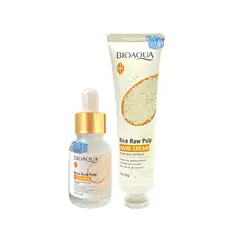 BIOAQUA - Suero y crema de manos de Arroz
