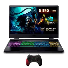ACER - Portatil Gamer Intel I5-12450H Ram DDR5 16GB SSD PCI 512GB RTX2050+Control Gamer NITRO