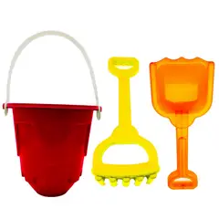 GENERICO - Balde Jugar Castillo Arena Playa Rio Accesorios Juguete Niño