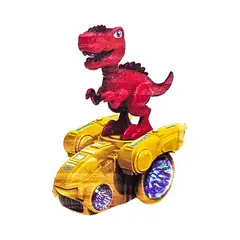 GENERICO - Dinosaurio Tiranosaurio Rex Musical Scooter Juguete