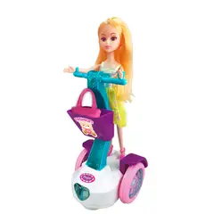 GENERICO - Muñeca Barbie Baile Musical Con Patineta Scooter