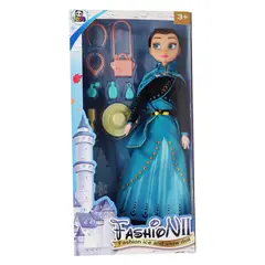 GENERICO - Muñeca Princesa Frozen Vestido Juguete Niñas + Accesorios