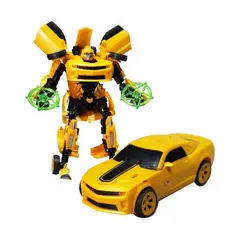 GENERICO - Bumblebee Carro Transformers Coleccionable Transformable