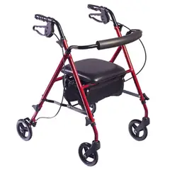 KONFORT PLUS - Caminador Con Ruedas Y Asiento Ajustable