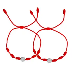 GENERICO - Pulsera Para Pareja San Benito En Plata Protecciòn + Estuche