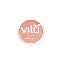 VITU - Rubor Vitú Compacto Vitamina E Tono 03 Pomelo