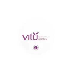 VITU - Polvo Vitú Compacto Vitamina E Y Filtro Solar Tono 01 Macadamia
