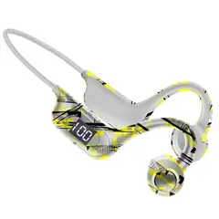 SPORT - Audífonos De Cuello Bluetooth Sports AKZ-G9 Nuevo Camuflado Blanco