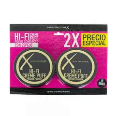 MAX FACTOR - Polvo Hi Fi Creme Puff Deluxe Tono 09 15gr X2 uds