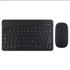 KEYBOARD - Teclado Bluetooth Kit Mouse Y Teclado Nuevo Negro