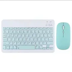 KEYBOARD - Teclado Bluetooth Kit Mouse Y Teclado Nuevo Verde
