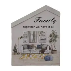 MOBLIHOUSE - Cuadro Casa Family