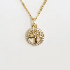 RAVEL - Cadena dije árbol de la vida brillante RAVEL_.