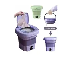 GENERICO - Lavadora Portátil Mini De 8 Litros, Secadora Giratoria