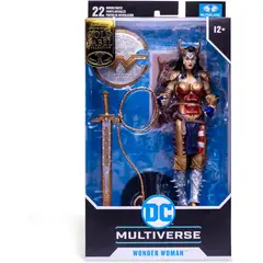 MC FARLANE - Figura Mujer Maravilla By Todd Mcfarlane Gold Label