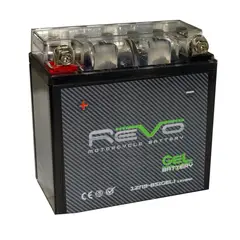 REVO - Batería Gel 12N9A26-bs Pulsar 180-200-220 RTX 150-RTR 160-180-200