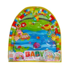 AFM - Gimnasio Para Bebe Didáctico Textil Tapete Juego