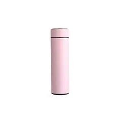 GENERICO - Termo Acero Para Bebida Caliente O Fría Pantalla de Temperatura Rosa