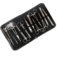 GMD - Kit Equipo De Disección 13 Piezas Acero Inoxidable