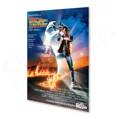 NEW PRINT - Póster Back to the Future 1 Película Afiche Impresión Fotográfica