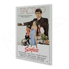 NEW PRINT - Póster Scarface Película Afiche Impresión Fotográfica