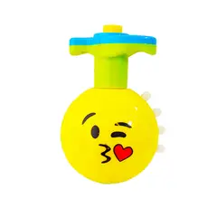 GENERICO - Trompo Luces Emoji Smile Musica Colores Divertido Niños