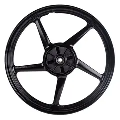 GENUIPARTS - Rin trasero aspas balinera y caucho sproket libero 125-ybr 125esd