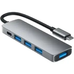 ONE PIXEL - Hub Adaptador Usb C Multipuerto 5 En 1 Compatible Mac Macbook Win