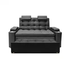 MAGIC CLASS - SOFÁ CAMA DE LUJO ATENAS ECOCUERO GRIS