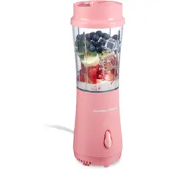 HAMILTON BEACH - Licuadora Personal de 414 ml Rosa
