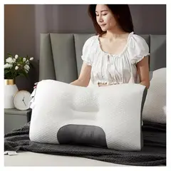 HOME - Almohada Cervical Algodón Ideal Para Masajes Spa Indeformable.