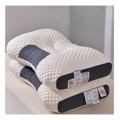 HOME - Set X 2 Almohadas 3d De Algodón Masajes Spa Indeformable.