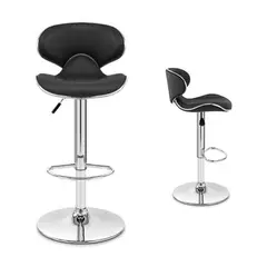 MOBLIHOUSE - Kit X2 Sillas Butaco Para Barra Acolchada Con Garantia