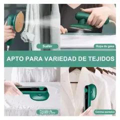 AFM - Mini Plancha Vapor De Mano Portátil Vapor Ropa De Viaje