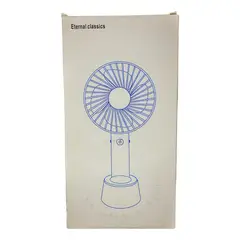 GENERICO - Mini Ventilador Mesa Oficina Recargable Portátil Usb Pequeño