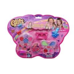 GENERICO - Kit De Maquillaje Niñas Juguete Princesas Pinta Uñas Labial