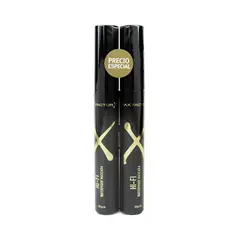 MAX FACTOR - Promoción Hi-Fi Tono Negro 12ml x2 und