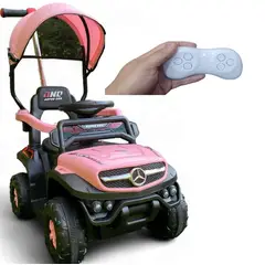 GENERICO - Carro Montable Bebe Paseador Musical Juguete Control 1-5 año