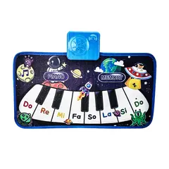 GENERICO - Piano Musical Niños Bebes Astronautas Tapete Niño+ Baterias