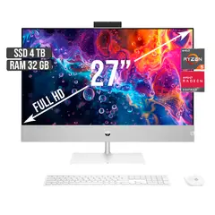 HP - TODO EN UNO AMD RYZEN 5-5500U SSD 4TB RAM 32GB LED 27 FULL HD